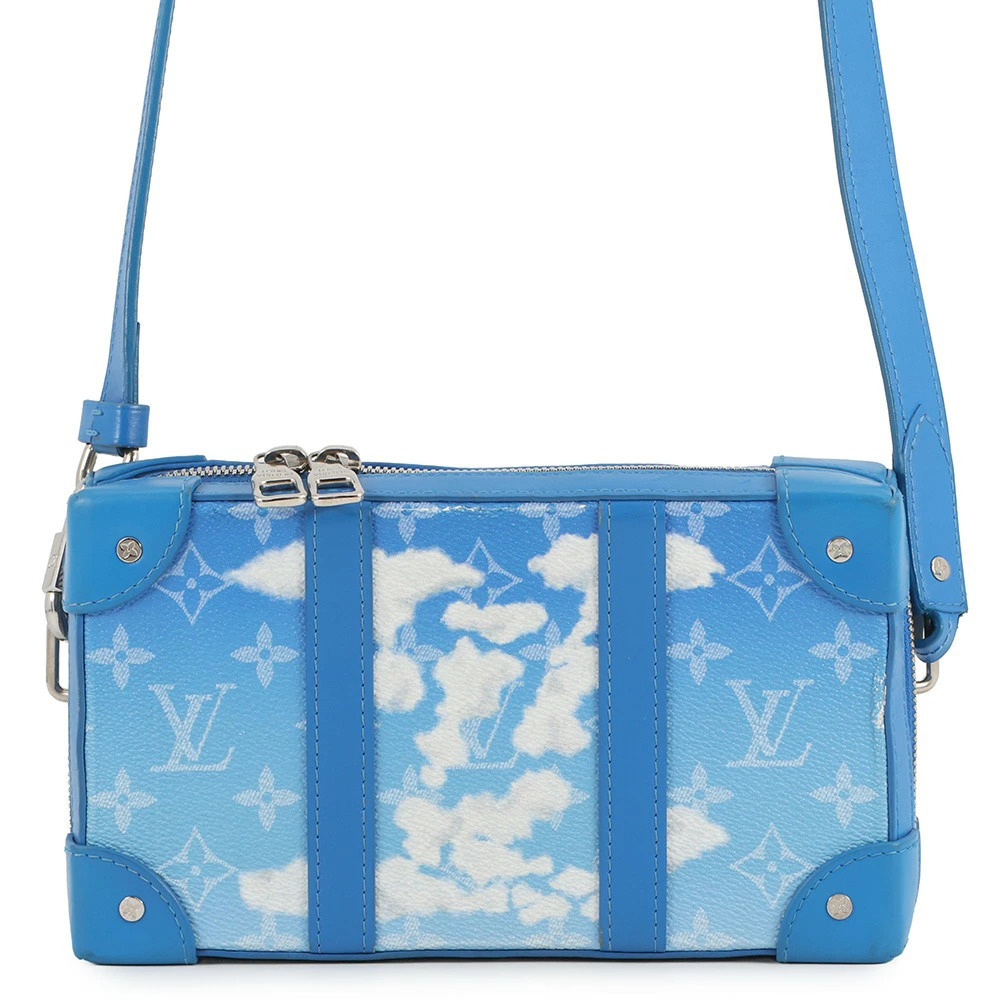 Louis Vuitton Shoulder Bag Monogram Clouds Soft Trunk Wallet Collection White